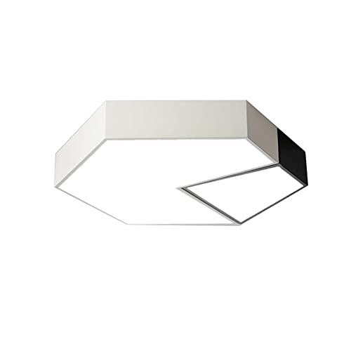 Wmmner Kronleuchter Moderne Led-Deckenleuchte, Geometrische Einbauleuchten, Schwarz-Weiße Deckenleuchte Für Wohnzimmer, Schlafzimmer, Esszimmer, Kronleuchter Aus Metall Und Acryl Zur Oberflächenmontag Wmmner Kronleuchter Moderne Led-Deckenleuchte, Geometrische Einbauleuchten, Schwarz-Weiße Deckenleuchte Für Wohnzimmer, Schlafzimmer, Esszimmer, Kronleuchter Aus Metall Und Acryl Zur Oberflächenmontag von Wmmner