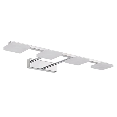 Wmmner Lampe Dimmbare Badezimmer-Waschtischleuchten 4-Flammige Moderne Led-Leuchte Einfache Und Luxuriöse Wandleuchte Für Spiegelschrank Dekorieren von Wmmner