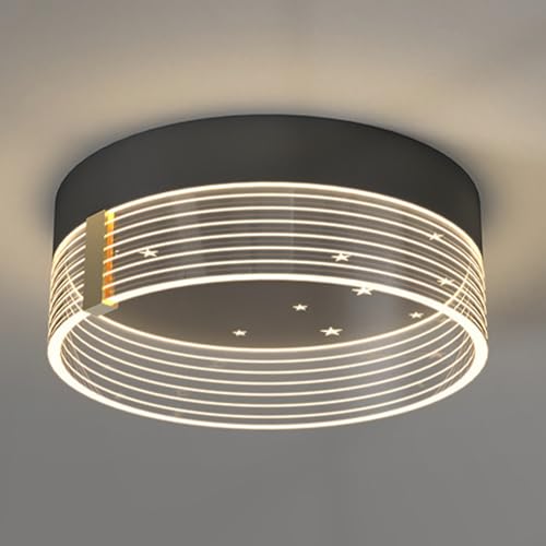 Wmmner Led-Dimmbare Leuchte, 30 W Halb-Einbau-Kronleuchter Mit Acrylschirm, Runde Deckenleuchten Für Wohnzimmer, Schlafzimmer, Esszimmer, 3000 K-4500 K-6000 K Wmmner Led-Dimmbare Leuchte, 30 W Halb-Einbau-Kronleuchter Mit Acrylschirm, Runde Deckenleuchten Für Wohnzimmer, Schlafzimmer, Esszimmer, 3000 K-4500 K-6000 K von Wmmner