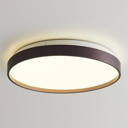 Wmmner Led Schlafzimmer Deckenleuchte Rund Moderne Minimalistische Deckenlampe Kreativearon Balkon Deckenleuchte Für Wohnzimmer Esszimmer Arbeitszimmer Villa Schlafzimmer Flur Kinderzimmer Halle Einga von Wmmner