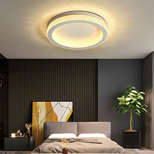 Wmmner Nordische Schlafzimmer-Deckenleuchte Kreative Kreis-Brotlampe Moderne Leuchte Luxuriöse Atmosphäre Deckenleuchte Kunst Persönlicher Deckenleuchter Schlafzimmer Led-Raumbeleuchtung Interessant/W von Wmmner