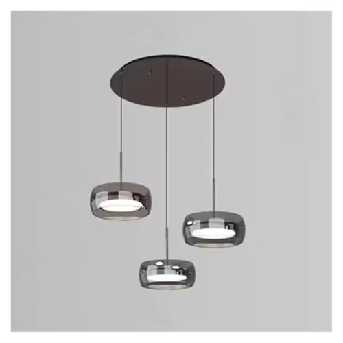 Wmmner Nordischer Schlichter Led-Kronleuchter, Dimmbar Für Wohnzimmer, Esszimmer, Couchtische, Schlafzimmer, Pendelleuchten, Wohnraumleuchten, Modern/Warmweiß 3000K/3 Köpfe, Rund Wmmner Nordischer Schlichter Led-Kronleuchter, Dimmbar Für Wohnzimmer, Esszimmer, Couchtische, Schlafzimmer, Pendelleuchten, Wohnraumleuchten, Modern/Warmweiß 3000K/3 Köpfe, Rund von Wmmner