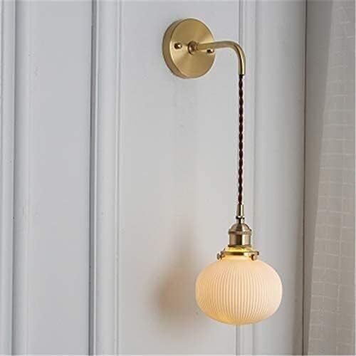 Wmmner Outdoor Wandleuchte Deckenleuchte Und Japanische Messing Keramik Wandlampe Retro Translucent Keramik Badezimmer, Kronleuchter/Eine Farbe/12Cm Wmmner Outdoor Wandleuchte Deckenleuchte Und Japanische Messing Keramik Wandlampe Retro Translucent Keramik Badezimmer, Kronleuchter/Eine Farbe/12Cm von Wmmner