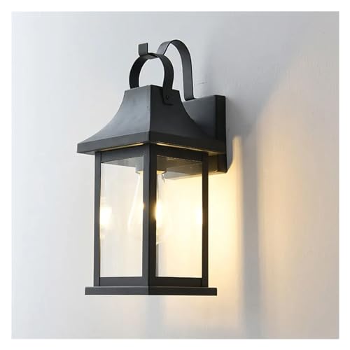 Wmmner Outdoor Wasserdichte Wandlampe Retro Villa Korridor Hof Beleuchtung Garten Außerhalb Wand Gehweg Einfache Balkon Tür Licht, Kronleuchter von Wmmner