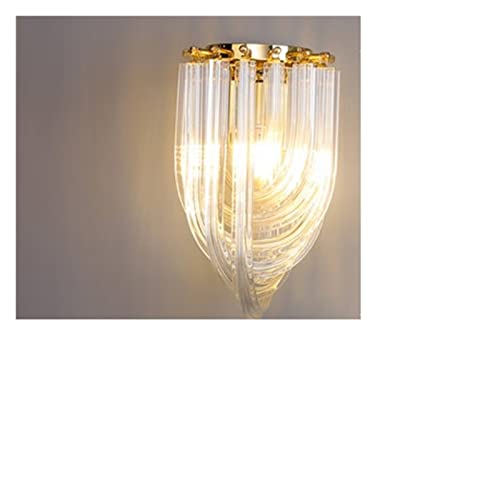 Wmmner Pendelleuchte, Kristall Kronleuchter Led Postmodern Gold Silber Chrom Designer Hängelampen Kronleuchter Beleuchtung Lustre Suspension Leuchte Lampen Für Foyer (Deckenlampe 50Cm, Neutrales Licht von Wmmner