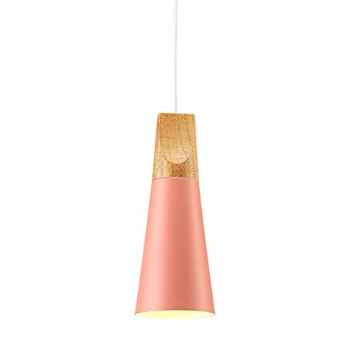 Wmmner Pendelleuchte, Pendelleuchte Deckenleuchte Einfacher Kronleuchter Wohnzimmer Tischlampe Bar Schreibtisch Flur Büro Arbeitst Nacht Kleiner Kronleuchter Pendelleuchter (Grau, A)/Rosa/a von Wmmner