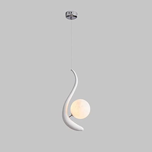 Wmmner Persönlichkeit Decke Pendelleuchte Modern Kreative Harz Home Hanging Pendelleuchte Lampe Amerikanischer Einzelkopf G9 Kronleuchter Bauernhaus Restaurant Aufhängungsleuchte Für Kücheninsel Theke von Wmmner