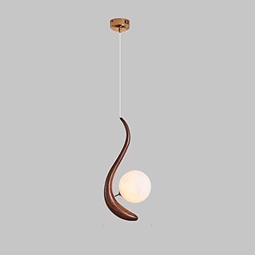 Wmmner Persönlichkeit Decke Pendelleuchte Modern Kreative Harz Home Hanging Pendelleuchte Lampe Amerikanischer Einzelkopf G9 Kronleuchter Bauernhaus Restaurant Aufhängungsleuchte Für Kücheninsel Theke von Wmmner