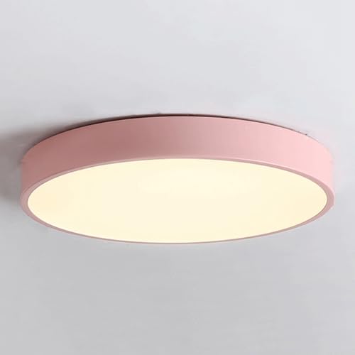 Wmmner Runde Energiesparende Paneelleuchten Led-Deckenleuchten 3 Dimmbar Elegante Flache Leuchte Haushalts-Macaron-Deckenleuchte Für Badezimmer, Garage, Wohnzimmer, Esszimmer/Rosa/15,7 Zoll Wmmner Runde Energiesparende Paneelleuchten Led-Deckenleuchten 3 Dimmbar Elegante Flache Leuchte Haushalts-Macaron-Deckenleuchte Für Badezimmer, Garage, Wohnzimmer, Esszimmer/Rosa/15,7 Zoll von Wmmner