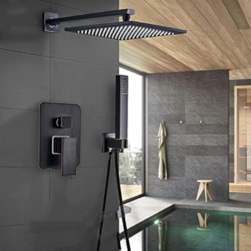 Wmmner Schwarze Bronze Badezimmer Duscharmatur Regenfall Duschkopf Wandmontierte Badewanne Mischbatterie Bad Duschset -2Way-12 Zoll,3Way-12 Zoll-B,Duscharmatur-Set,Eine Farbe-2Way8 Zoll/Eine Farbe/2Wa Wmmner Schwarze Bronze Badezimmer Duscharmatur Regenfall Duschkopf Wandmontierte Badewanne Mischbatterie Bad Duschset -2Way-12 Zoll,3Way-12 Zoll-B,Duscharmatur-Set,Eine Farbe-2Way8 Zoll/Eine Farbe/2Wa von Wmmner