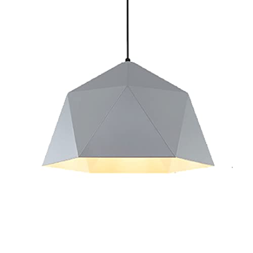 Wmmner Simplicity Moderne Deckenleuchte Mit Verstellbarer Schnur Pendelleuchte Europäischer Kronleuchter Im Landhausstil Led Pastoral 1-Flammige Deckenleuchte Für Wohnzimmer, Küche, Flur/Asche/14,9*9, von Wmmner