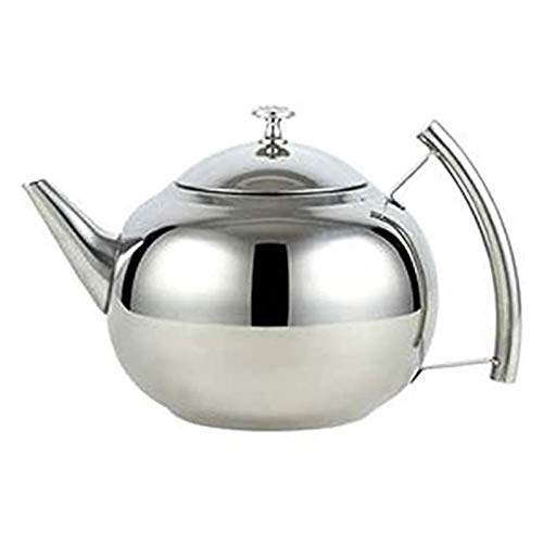 Wmmner Spiegelpolierprozess Stainless Stahl Wasserkocher Teekanne Kaffeekanne Mit Filter Geeignet Für Home Restaurant Büro Für Kaffee, Milch Etc, Gas Electric Applicable () von Wmmner