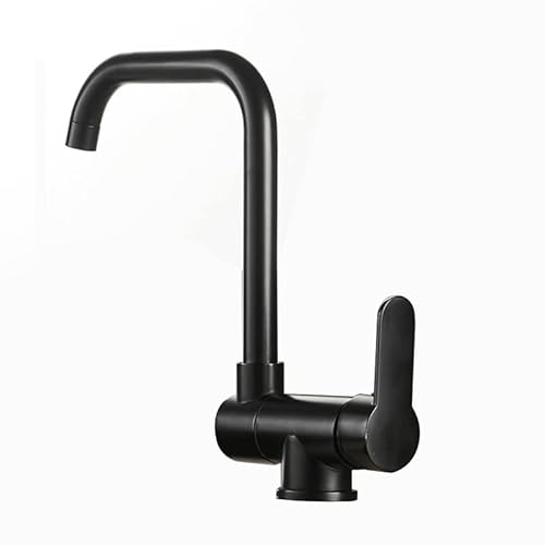 Wmmner Spüle Für Bar Bauernhaus Kommerziell, Innen Drehbar Klappbar Nach Unten Heiß Kalt Wasser Einhand Schwarz Niedrige Fenster Küche Mischbatterie (Farbe: Gebürstetes Nickel/Schwarz B/a Wmmner Spüle Für Bar Bauernhaus Kommerziell, Innen Drehbar Klappbar Nach Unten Heiß Kalt Wasser Einhand Schwarz Niedrige Fenster Küche Mischbatterie (Farbe: Gebürstetes Nickel/Schwarz B/a von Wmmner