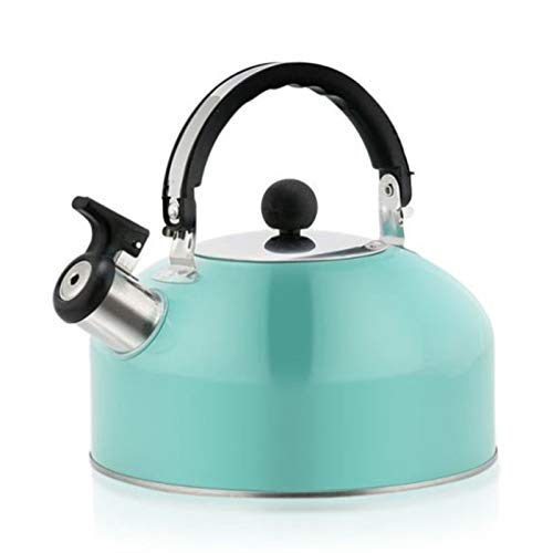 Wmmner Teekessel Herd 3L Edelstahl Tee Wasserkocher Wasserkocher Mit Hitze-Ergonomischer Griff Geeignet Für Induktionskocher () von Wmmner