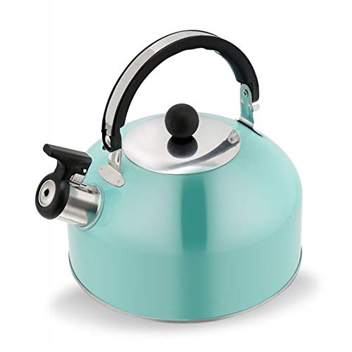 Wmmner Teekessel Herdplatte Edelstahl Teekessel-Pfiffel Teekessel Ergonomischer Wärmegriff Geeignet Für Herdplatte 3L von Wmmner