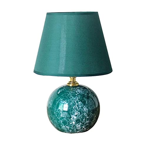Wmmner Tischleuchte Nachttischlampe Retro Keramik-Tischlampe Schlafzimmer Wohnzimmer Büro Led-Schreibtischlampe Nachttischlampe Stofflampenschirm E27 Tischleuchte Tischlampen Für Schlafzimmer (Drucksc Wmmner Tischleuchte Nachttischlampe Retro Keramik-Tischlampe Schlafzimmer Wohnzimmer Büro Led-Schreibtischlampe Nachttischlampe Stofflampenschirm E27 Tischleuchte Tischlampen Für Schlafzimmer (Drucksc von Wmmner