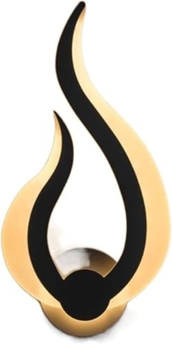 Wmmner Wandleuchte Led-Leuchte Moderne Wandleuchte Acryl-Wandleuchte 10 W Ac90-260 V Flammenform Innenbereich Badezimmer Schlafzimmer Wohnzimmer Flur Kunstdekoration, Deckenleuchte Wmmner Wandleuchte Led-Leuchte Moderne Wandleuchte Acryl-Wandleuchte 10 W Ac90-260 V Flammenform Innenbereich Badezimmer Schlafzimmer Wohnzimmer Flur Kunstdekoration, Deckenleuchte von Wmmner