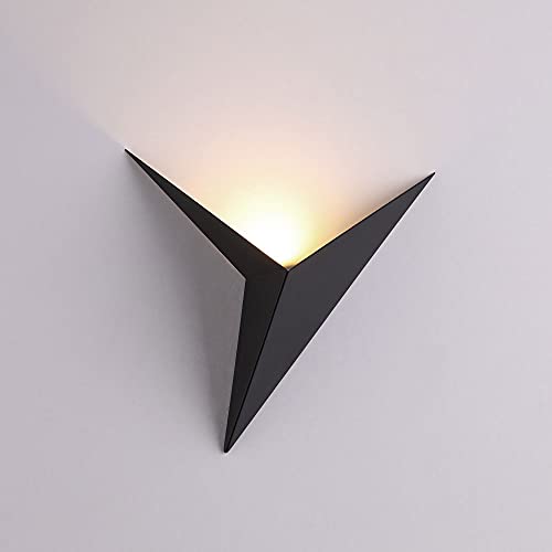 Wmmner Wandleuchten Für Schlafzimmer Led-Wandleuchte 3 W Metallleuchte Geometrische Wandleuchte Stehleuchte Wandleuchten Für Wohnzimmer Balkon Treppe Schlafzimmer Nachttischleuchten/Schwarz-3000K Wmmner Wandleuchten Für Schlafzimmer Led-Wandleuchte 3 W Metallleuchte Geometrische Wandleuchte Stehleuchte Wandleuchten Für Wohnzimmer Balkon Treppe Schlafzimmer Nachttischleuchten/Schwarz-3000K von Wmmner