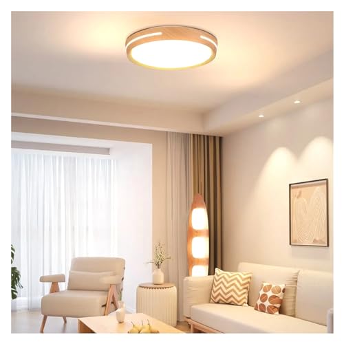Wmmner Wohnzimmer Led-Deckenleuchte Wohnzimmerlampen Innenraum Schlafzimmer Holzflur Deckenleuchte Moderne Dekoration, Modernes Esszimmer von Wmmner