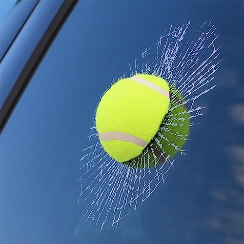 1 STÜCKE Auto Aufkleber 3D Baseball Fußball Tennis Ball Styling Auto Fenster Aufkleber 17cm Dekoration x Auto Auto 17cm Auto Hits J6X7 Körper von Wmool