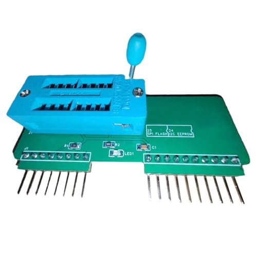 Wmool Brennsitz-Erweiterungsmodul ist geeignet für Flipper Zero Spl Flash Offline SPI Batch Reserved Interf Burning Flash EEPROM U5Q5 von Wmool