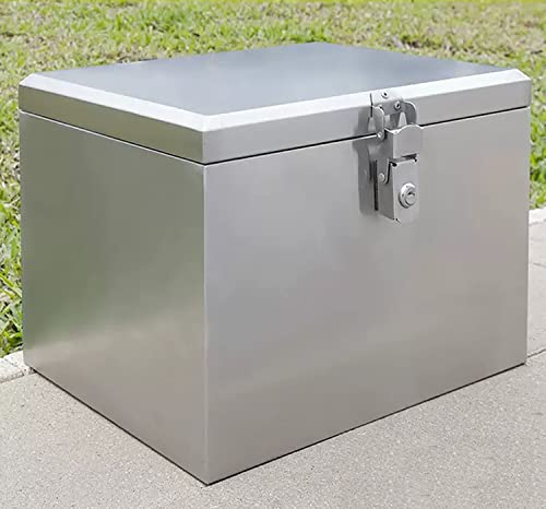 Wnanch 88L 68L 55L 42L 28L 22L Fahrradkoffer Top Case Roller Koffer Motorradkoffer Abschließbar, Edelstahl, Wasserdicht (Size : 28L) von Wnanch