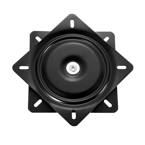 Wnddle Universal Möbel Drehteller, Drehbeschlag, Metall Möbel Drehteller, 360° Grad Swivel Drehteller, Drehbeschlag Schwerlast, Drehlager für Möbel Stühle, Bar Stühle, Büro Stühle, Auto Stühle von Wnddle