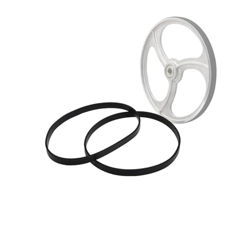 Wnuanjun 2 stücke 14 "Bandsäge Reifengummi-Band Holzbearbeitungs-Ersatzteile for Jet Grizzly Powermatic 2560mm Bandsäge-Blade-Bandsäge-Scroll-Rad (Größe : 14 inch) von Wnuanjun