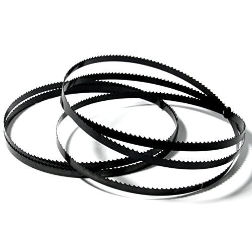 Wnuanjun 2 stücke 70-1/2 "1790mm Bandsägeblatt 1790x9.5x0.35mm TPI 6 10 14 for 10 "Bandsäge scheppach HBS261. Fuchs schneiden Holzmetallkunststoff (Größe : TPI 10) von Wnuanjun