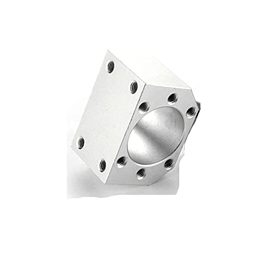 Wnuanjun Ballscrew-Mutter-Gehäusesitz-Halterungshalter für SFU1204 SFU1605 SFU1610 SFU2005 SFU2010 SFU2505 Kugelschrauben Aluminiumlegierung (Größe : SFU1610) von Wnuanjun