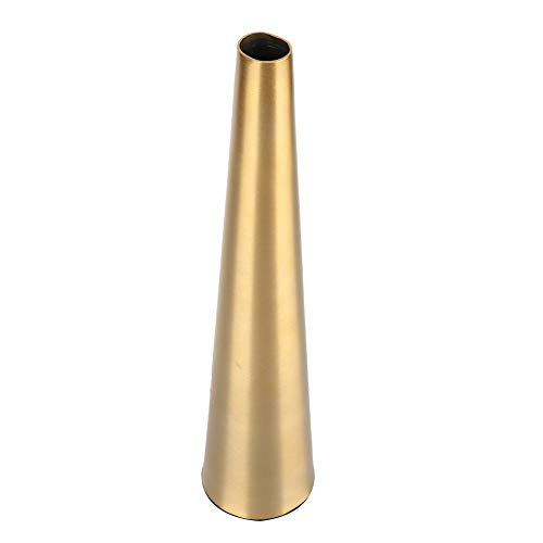 Wnvivi Konische Vase aus Edelstahl, Vase mit Schmaler Öffnung, Blumenvase aus Goldenem Metall, Moderne Minimalismus-Vasen für Wohnzimmer, Arbeitszimmer, Dekoration Wnvivi Konische Vase aus Edelstahl, Vase mit Schmaler Öffnung, Blumenvase aus Goldenem Metall, Moderne Minimalismus-Vasen für Wohnzimmer, Arbeitszimmer, Dekoration von Wnvivi