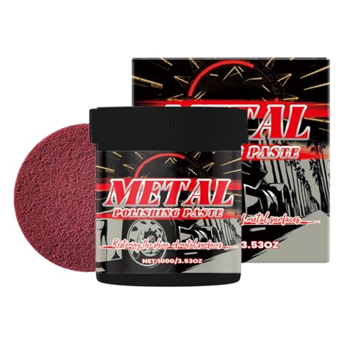 Woalopted Auto Chrompolitur Creme | Entferner Für Oxidation Und Verfärbungen An Chromteilen,Pflegepaste zur Instandhaltung - Entfernt Oxidation Anlauf Flecken Verfärbungen Kratzspuren von Woalopted