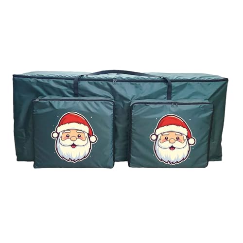 Woalopted Christbaum Aufbewahrungstasche - UV-beständige Tasche mit zwei Fronttaschen - Weihnachtskranz Aufbewahrungsbehälter - Für Waschraum Garage Wohnung Reise Wohnheim Woalopted Christbaum Aufbewahrungstasche - UV-beständige Tasche mit zwei Fronttaschen - Weihnachtskranz Aufbewahrungsbehälter - Für Waschraum Garage Wohnung Reise Wohnheim von Woalopted