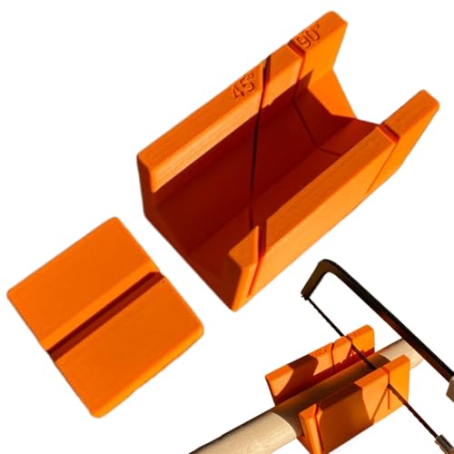 Woalopted Gehrungssägekasten, 90 Und 45 Grad Winkel Holzwerkzeug, Manueller Schneider Zum Schneiden Von Schrank Tischlerei, Rahmenarbeiten Woalopted Gehrungssägekasten, 90 Und 45 Grad Winkel Holzwerkzeug, Manueller Schneider Zum Schneiden Von Schrank Tischlerei, Rahmenarbeiten von Woalopted