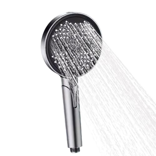 Woalopted Handheld Duschkopf - Druckbrause Mit Handbrause - Regendusche 5 Strahlarten Für Badezimmer Reinigung Haushalt Hotel Kinder Haustiere von Woalopted