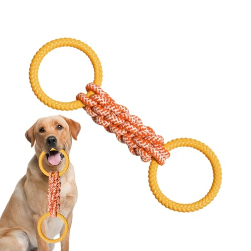 Woalopted Hunde Seil Spielzeug | Zerrspielzeug Für Hunde,Interaktives Welpenspielzubehör Für Tiereltern Liebhaber Trainer | Für Spielzeit Im Garten Wohnzimmer Schlafzimmer Terrasse Und Studierzimmer Woalopted Hunde Seil Spielzeug | Zerrspielzeug Für Hunde,Interaktives Welpenspielzubehör Für Tiereltern Liebhaber Trainer | Für Spielzeit Im Garten Wohnzimmer Schlafzimmer Terrasse Und Studierzimmer von Woalopted