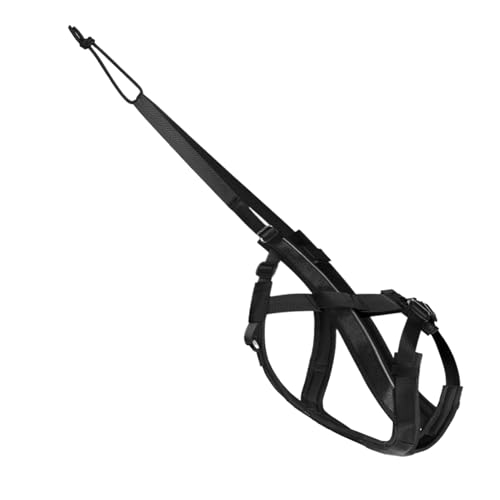 Woalopted Hundegeschirr Zum Ziehen,Reflektierendes Großes Hundegeschirr - Bequemes Verstellbares Zugseil Für Training Joggen Schlittenziehen Sport von Woalopted