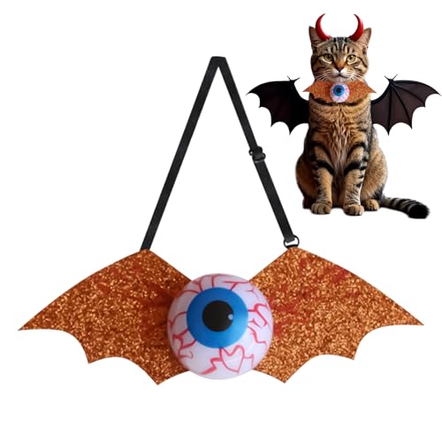Woalopted Katze Schleife | Halloween Hund Fledermaus Form Fliege Kragen Kostüm | Einstellbare Haustier Kostüme Für Klein Mittel Groß Weihnachten Rollenspiel Reisen Outdoor Fotoshooting Feiertag Und Woalopted Katze Schleife | Halloween Hund Fledermaus Form Fliege Kragen Kostüm | Einstellbare Haustier Kostüme Für Klein Mittel Groß Weihnachten Rollenspiel Reisen Outdoor Fotoshooting Feiertag Und von Woalopted