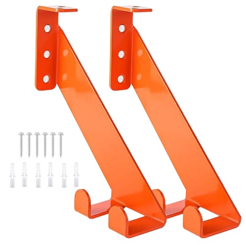 Woalopted Kettensäge Halter Wandhalterung Edelstahl - Garage Werkzeug Organizer Wandhalterung | 82 Kg Kapazität Stabile Lagerorganizer Für Garage Werkstatt Schuppen Haus Garten von Woalopted
