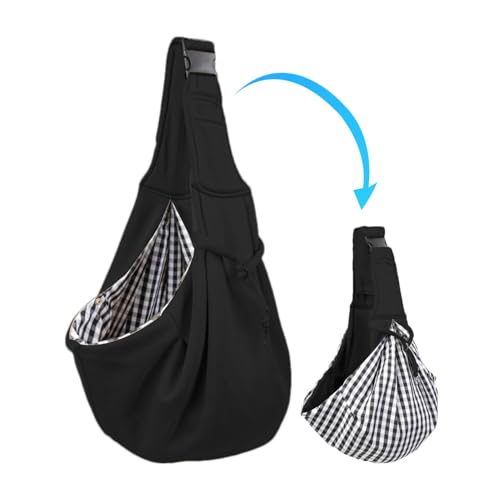 Woalopted Kleine Hundetrage | Wendbare kleine Hundetragetasche,Atmungsaktive Welpentragetasche, Haustiertragetasche mit verstellbarem Riemen für kleine Hunde und Katzen für Spaziergänge im Freien Woalopted Kleine Hundetrage | Wendbare kleine Hundetragetasche,Atmungsaktive Welpentragetasche, Haustiertragetasche mit verstellbarem Riemen für kleine Hunde und Katzen für Spaziergänge im Freien von Woalopted