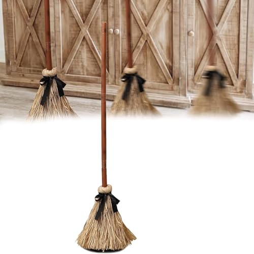 Woalopted Schwebender Hexenbesen, Tanzender Hexenbesen Mit Sound Und Bewegung, Hexenbesens Halloween Deko, Leuchtender Animierter Hexen-Besen Für Halloween Dekoration, 110 cm Woalopted Schwebender Hexenbesen, Tanzender Hexenbesen Mit Sound Und Bewegung, Hexenbesens Halloween Deko, Leuchtender Animierter Hexen-Besen Für Halloween Dekoration, 110 cm von Woalopted