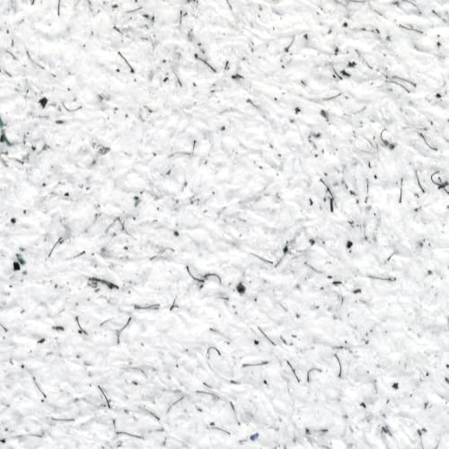 Wobamour Baumwollputz Seidenglanz 7 - Weiße Flüssigtapete mit schwarzen Effekten 1kg ausreichend für ca. 4m² von Wobamour