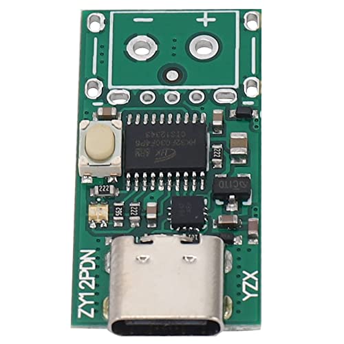 Wobekuy USB-C PD2.0/3.0 zu Strom Versorgungs Modul Lock Vogel Schnell Ladung Trigger Poll Umfragen Detektor Tester (ZY12PDN) von Wobekuy