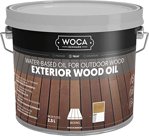 Woca Exterior Wood Oil Grijs - 2,5 L T90-g-2 617961a von WOCA