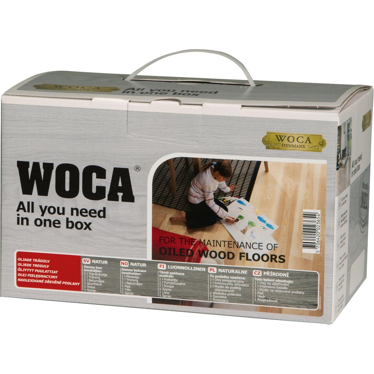 WOCA Pflegebox natur von Woca