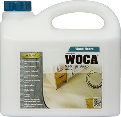 Woca 10 Liter Holzbodenseife Weiss + 1 Baumwollüberzug für 40cm Wisch-Mopp Marke: Baumarkt-konkret von WOCA