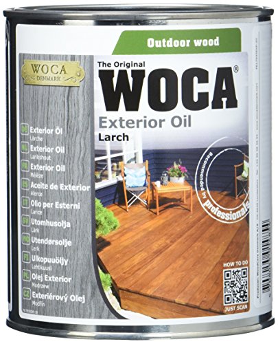 WOCA 617935A Exterior Öl, Lärche 0,75 L von WOCA