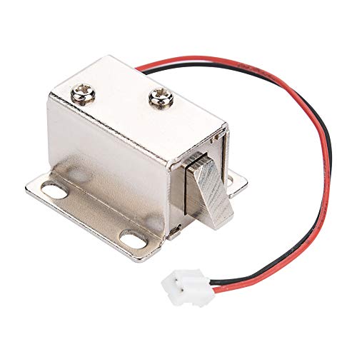 Solenoid elektromagnetische für mini small schranktür elektroschloss solenoid Dc 12 V elektroschloss montage versammlung magnetschloss zunge oben von Wodend