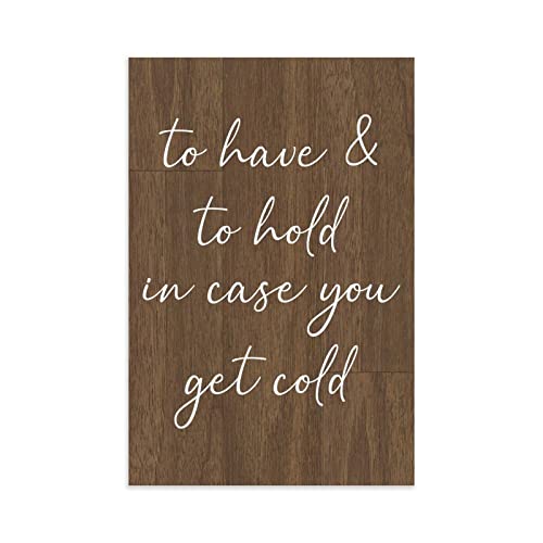 Wedding Welcome Tablet to Have and to Hold in Case You Get Cold Schild, Decken für Hochzeitsgäste, Hochzeitsdecke, Schild 45,7 x 30,5 cm Wedding Welcome Tablet to Have and to Hold in Case You Get Cold Schild, Decken für Hochzeitsgäste, Hochzeitsdecke, Schild 45,7 x 30,5 cm von Wodevor