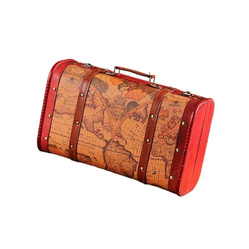 Handgefertigte dekorative Box aus Holz und Kunstleder, traditionelles Muster, Aufbewahrungs-Organizer für Heimdekoration, unverzichtbare chinesische gemusterte Vintage-Aufbewahrungskiste Handgefertigte dekorative Box aus Holz und Kunstleder, traditionelles Muster, Aufbewahrungs-Organizer für Heimdekoration, unverzichtbare chinesische gemusterte Vintage-Aufbewahrungskiste von Woedpez